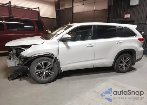 2017 Toyota Highlander Le from USA, damaged, VIN 5TDBZRFH2HS423784